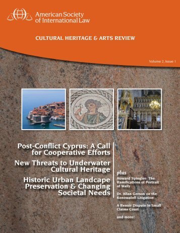 Cultural Heritage & Arts Review - American Society of International ...