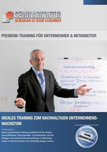 Trainingsbeschreibung als PDF herunterladen. - Seminarkontor GmbH