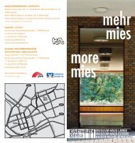 Programm zum Download - Kunstmuseen Krefeld