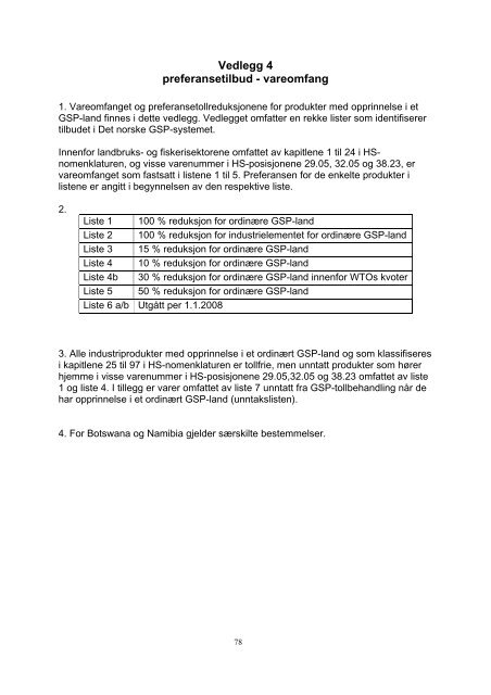 Det norske GSP-systemet - Toll og avgiftsdirektoratet