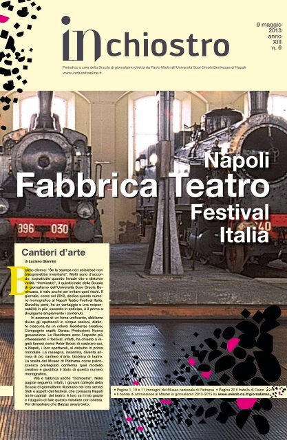 Napoli Festival Italia - Istituto Universitario Suor Orsola Benincasa