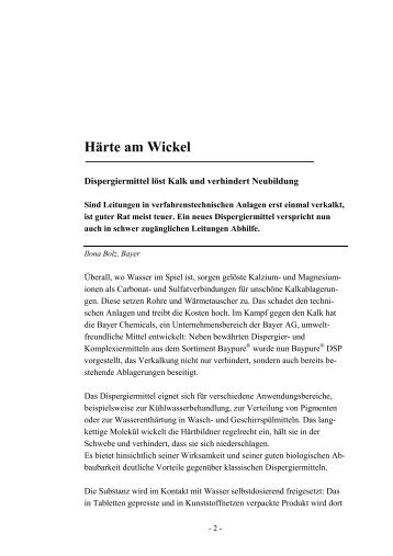 HÃ¤rte am Wickel - Baypure