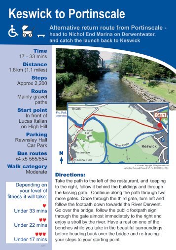 Keswick to Portinscale - Allerdale Borough Council