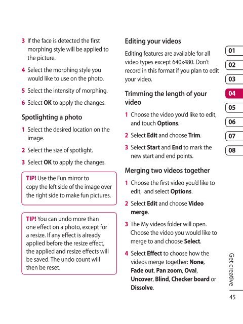 KF750 User Guide - LG India - LG Electronics