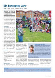 Informationen zum Schuljahr 2011/2012 - Zermatt Inside