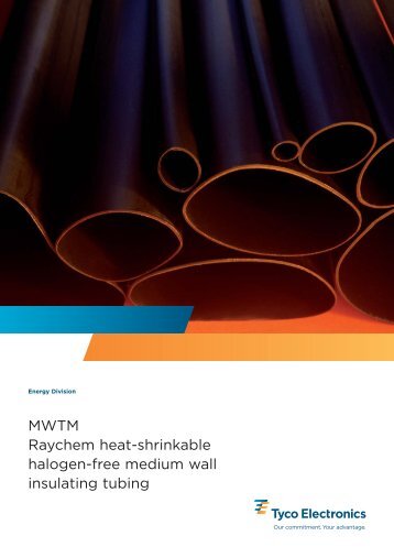 MWTM Raychem heat-shrinkable halogen-free medium wall ...