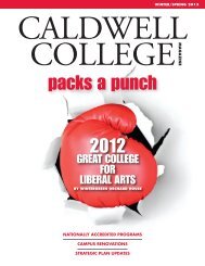 Download the Caldwell College Magazine