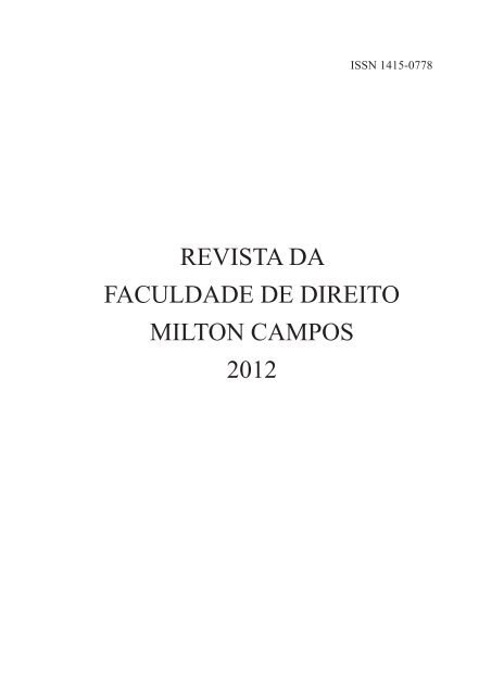 FACULDADE DE DIREITO UFMG - PDF Free Download