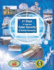 21 Steps to Improve Cyber Security of SCADA Networks - U.S. ...