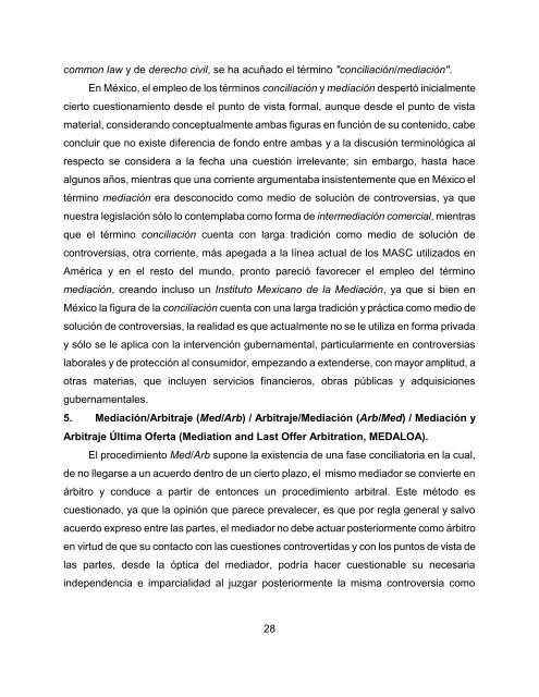Medios Alternativos de SoluciÃ³n de Controversias.pdf - ICC MÃ©xico