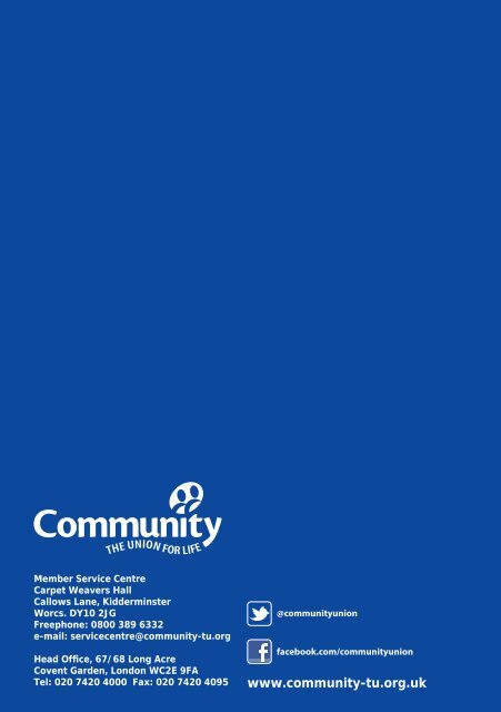 Driver Care Plus Leaflet - Community - The Union for Life