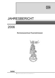 JAHRESBERICHT 1998 - FNFW - DIN Deutsches Institut fÃ¼r ...