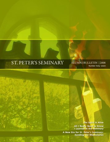 St. Peter'S Seminary alumni Bulletin | 2008