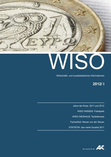 WISO 2012 I.indd - AK - Tirol