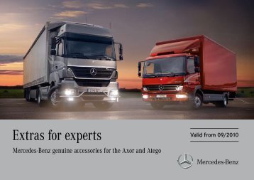 An Axor/Atego Is A Truck With Its Own, Instantly ... - Mercedes-Benz