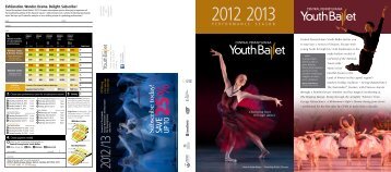 2012/2013 season subscription - Central Pennsylvania Youth Ballet