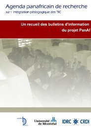 TIC dans l'Ã©ducation en Afrique - ERNWACA