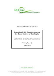OperationalÃ¢Â€Â“risk Dependencies and the Determination of ... - RECent
