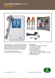 Level Alarm System Type OAS 5 - Autronica Fire and Security