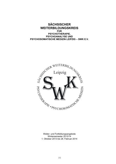 und Fortbildungsangebote im PDF Format. - SWK