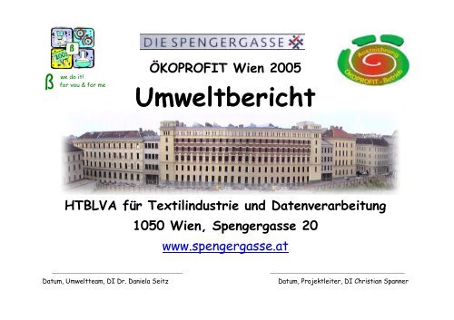 Umweltbericht 2005 inkl. Abfallwirtschaftskonzept 2004 - SUN ...