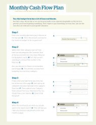 Monthly Cash Flow Plan - The Dave Ramsey Show