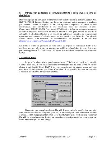 29/11/05 Travaux pratiques SYST 004 Page 8. 1 8 ... - LASSC