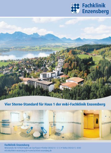 allgÃ¤u weit: "Vier Sterne-Standard fÃ¼r Haus 1 der m&i-Fachklinik ...