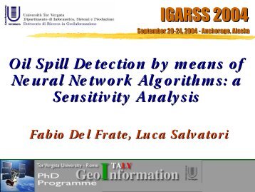 Sensitivity Analysis