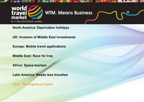 WTM Global Trends Report 2010 - World Travel Market