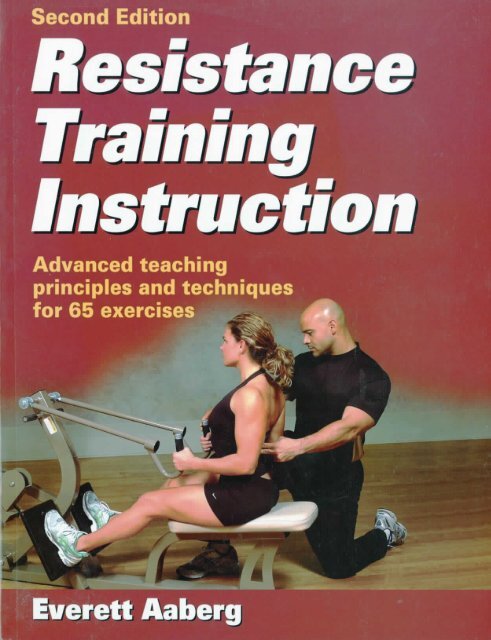 View PDF - Resistance Training Instruction Book - Gopher ...
