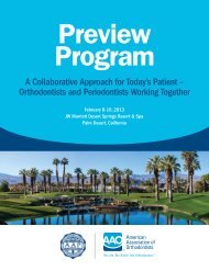 Preview Program - American Academy of Periodontology