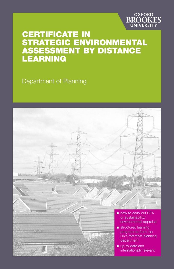 strategic environmental assessment of the integrated strategic environmental assessment of the integrated