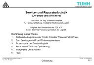 3. Prozesskette der Ersatzteillogistik