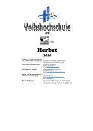 Workshop - Herbertingen