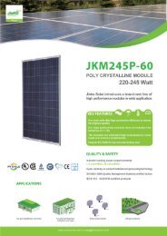 JKM245P-60 - All Eco Energy