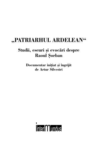 patriarhul ardelean.qxd - biblioteca on-line
