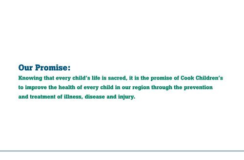 Cook Children's annual report and community benefits