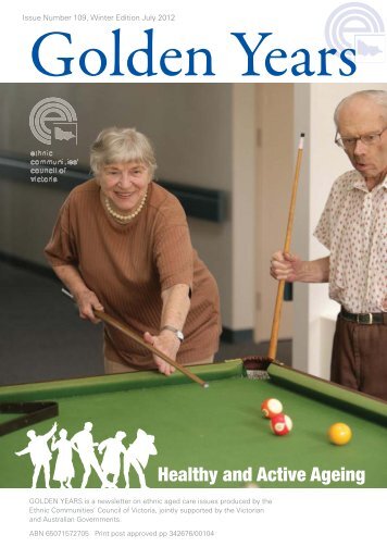 Healthy and Active Ageing - Ethnic Communities Council of Victoria