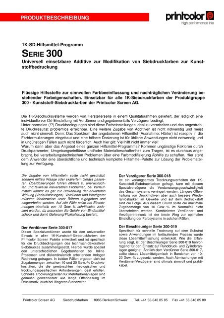 SERIE 300 - Lang & Schmidt OHG