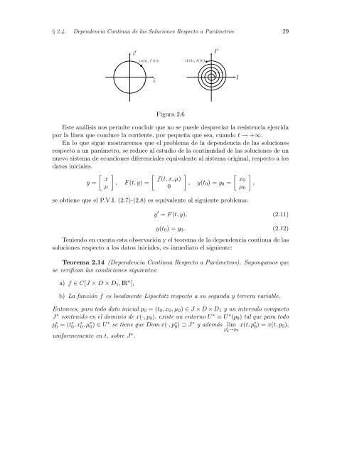 Ecuaciones Diferenciales Ordinarias - Facultad de Ciencias