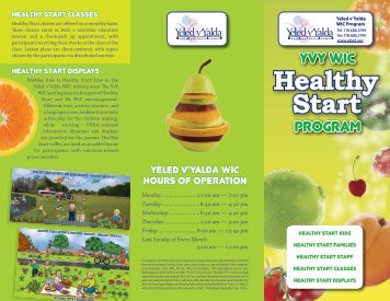 Healthy Start Brochure - Yeled.org