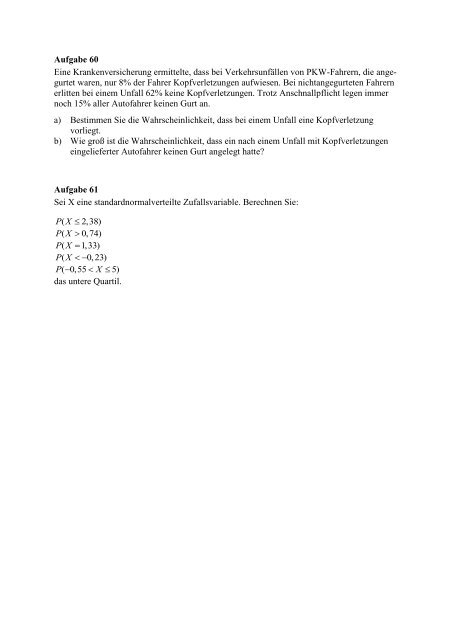 ÃƒÂœbungsblatt 11 - und Sozialstatistik