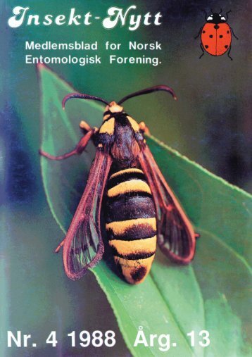 Insekt-Nytt - Norsk entomologisk forening