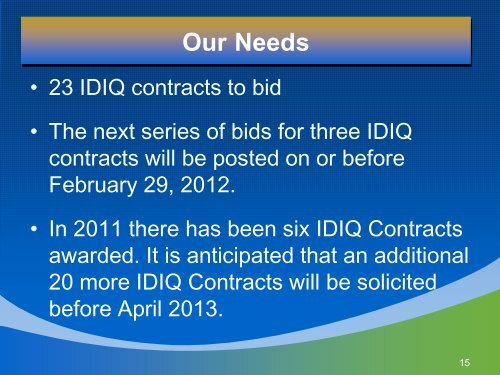 IDIQ Webinar Presentation