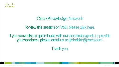 The Business Case for IPv6 - Cisco Knowledge Network