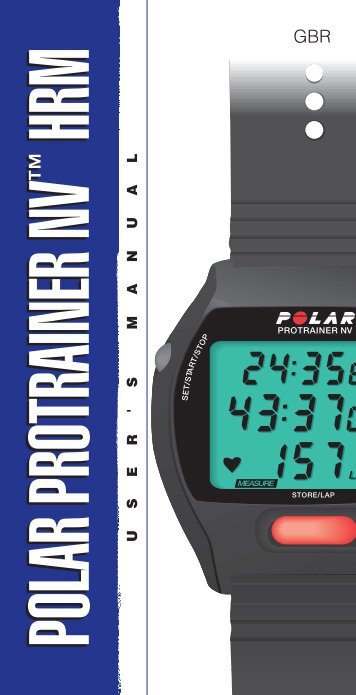 polar protrainer nv hrm polar protrainer nv hrm - Sark Products