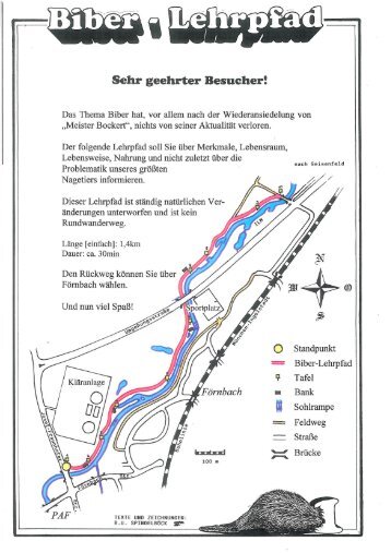 Biberlehrpfad Schilder 1 - Bund Naturschutz in Bayern eV: Home