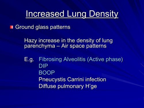 High resolution CT in Interstitial Lung Diseasesby Dr