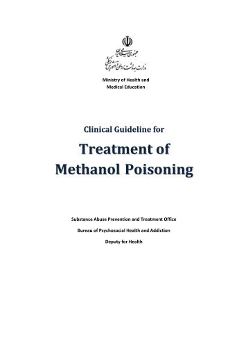 Clinical Guideline for Treatment of Methanol Poisoning